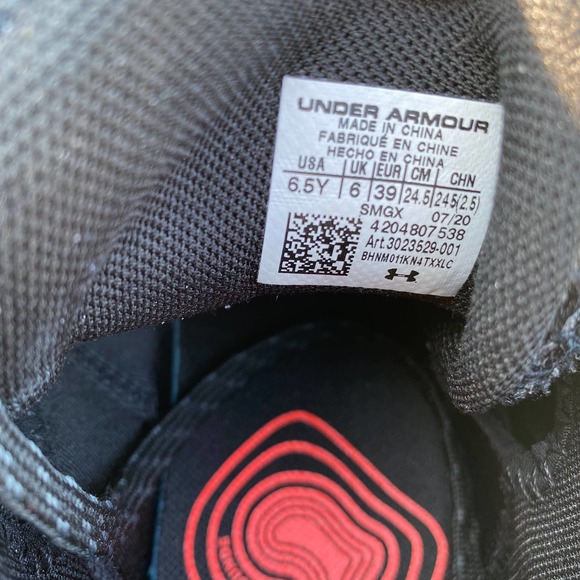 Under Armour Embiid One 'Origin'  Youth 6.5 / Mens 6.5  3023529-001  MSRP $120 - Picture 13 of 13